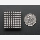 Small 1.2 8x8 Ultra Bright Blue LED Matrix [KWM-30881CBB] - Image 3