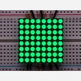 Small 1.2 8x8 Ultra Bright Pure Green LED Matrix [KWM-30881CPGB] - Image 1