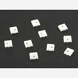 NeoPixel Mini 3535 RGB LEDs w/ Integrated Driver Chip - White [Pack of 10] - Image 3