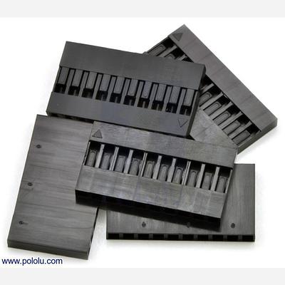0.1 (2.54mm) Crimp Connector Housing: 1x10-Pin 5-Pack