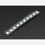 NeoPixel Mini 3535 RGB LEDs w/ Integrated Driver Chip - White [Pack of 10] - Image 4