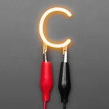 Alphabet LED Filament - Warm White Letter "C" - Image 1