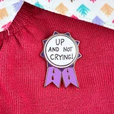 Up And Not Crying Award Lapel Pin - Image 5