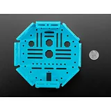 Octagon Chassis Frame - Blue Plastic - 16cm x 16cm x 4cm - Image 2