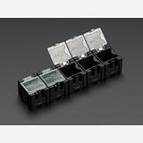 Antistatic Modular Snap Boxes - SMD component storage - 5 pack [Antistatic] - Image 2