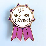 Up And Not Crying Award Lapel Pin - Image 6