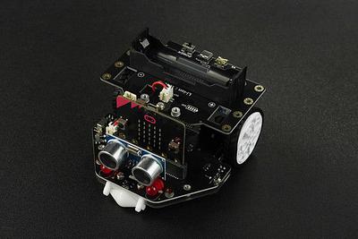 micro:Maqueen Plus V2 (18650 Battery) with HUSKYLENS and micro:bit V2
