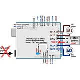 Pololu Dual G2 High-Power Motor Driver 18v18 Shield for Arduino - Image 10