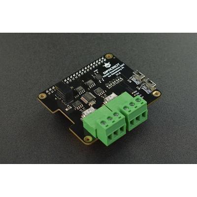 Dual-channel RS485 Expansion Hat for Raspberry Pi 4B