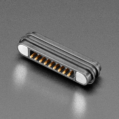 DIY Magnetic Connector - Straight 9 Contact Pins - 2.2mm Pitch