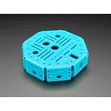 Octagon Chassis Frame - Blue Plastic - 16cm x 16cm x 4cm - Image 4