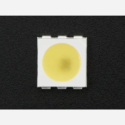 APA102 5050 Cool White LED w/ Integrated Driver Chip - 10 Pack [~6000K]