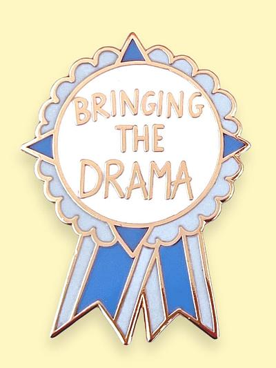 Bringing The Drama Award Lapel Pin