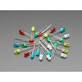 Diffused 5mm LED Pack - 5 LEDs each in 5 Colors - 25 Pack - Image 1