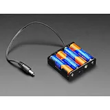 4 x AA Battery Holder with 2.1mm Plug - Image 1