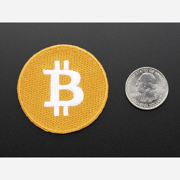 Bitcoin - Skill badge, iron-on patch