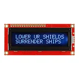 SparkFun Basic 16x2 Character LCD - White on Black, 5V (with Headers) - Image 1