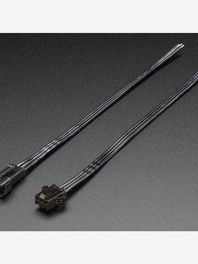 3-pin JST SM Plug + Receptacle Cable Set
