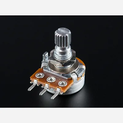 Panel Mount 10K potentiometer (Breadboard Friendly) [10K Linear]