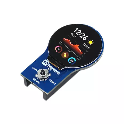 1.28” Round LCD HAT for Pico