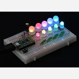 Addressable Through-Hole 8mm RGB LED with Diffused Lens, WS2811 Driver (10-Pack) - Image 4