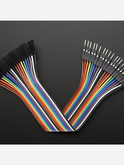 Premium Female/Male 'Extension' Jumper Wires - 20 x 6