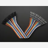 Premium Female/Male 'Extension' Jumper Wires - 20 x 6 - Image 1