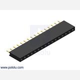 0.100 (2.54 mm) Female Header: 1x16-Pin, Straight - Image 2