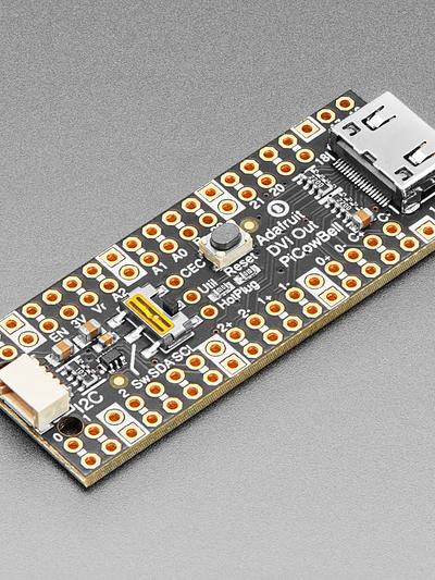 Adafruit PiCowbell DVI Output for Pico - Works with HDMI Display