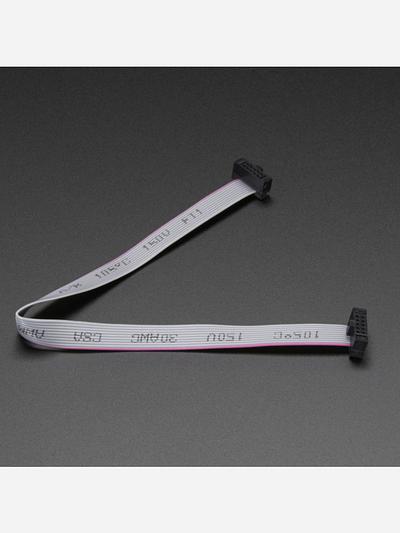 10-pin 2x5 Socket-Socket 1.27mm IDC (SWD) Cable - 150mm long