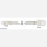 Addressable Through-Hole 8mm RGB LED with Diffused Lens, WS2811 Driver (10-Pack) - Image 6