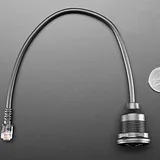 RJ-12 or RJ-11 Telephone Round Panel Mount Extension Cable - Image 5