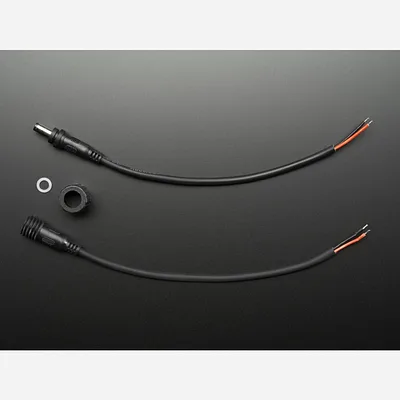 Waterproof DC Power Cable Set - 5.5/2.1mm