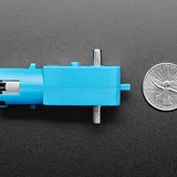 TT Motor Bi-Metal Gearbox Double Sided Axle and 1:90 Gear Ratio - Image 3