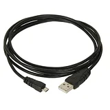 USB A to USB Micro B Lead 1.8m - Image 1