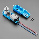 TT Motor Bi-Metal Gearbox Double Sided Axle and 1:90 Gear Ratio - Image 4