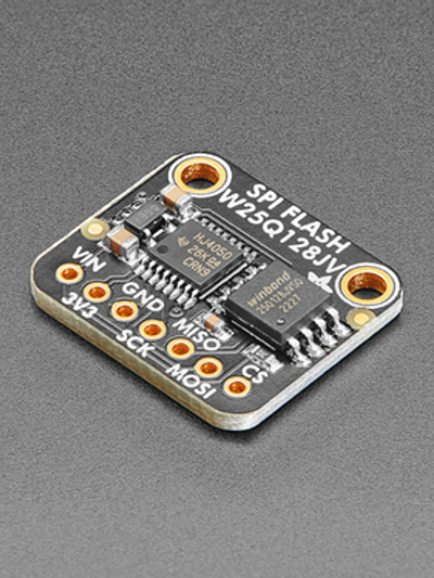 Adafruit SPI FLASH Breakout W25Q128 - 128 MBit / 16 MByte