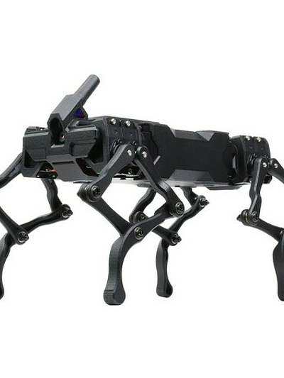 WAVEGO, 12-DOF Bionic Dog-Like Robot, Open Source for ESP32 And PI4B, Facial Recognition, Color Tracking, Motion Detection