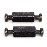 M2.5 Standoffs for Pi HATs - Black Plated - Pack of 2 - Image 1