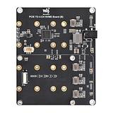 Raspberry Pi 5 PCIe to Quad M.2 NVMe Adapter Board with Power Support - Image 3