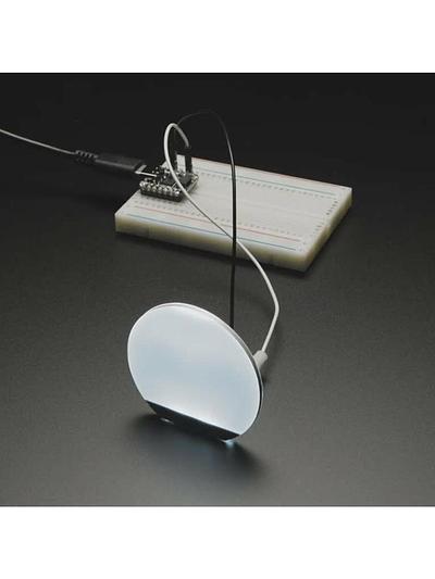 Round Semi-Circle Backlight LED - 50mm Diameter