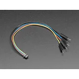 JST SH 4-Pin to Premium Male Headers Cable - Qwiic Compatible - 150mm Long - Image 1