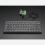 Mini Chiclet Keyboard - USB Wired - Black - Image 4