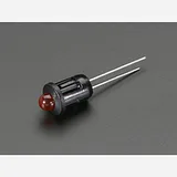 5mm Plastic Bevel LED Holder - Pack of 5 - Image 1