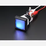 LED Illuminated Pushbutton - 30mm Square - Image 1
