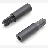 3mm Hexagonal Shaft Adapter for LEGO Wheels (Pair) - Image 1