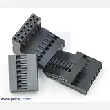 0.1 (2.54mm) Crimp Connector Housing: 2x7-Pin 5-Pack - Image 1