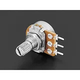 Panel Mount 10K Log Potentiometer (Breadboard Friendly) [10K Log] - Image 3
