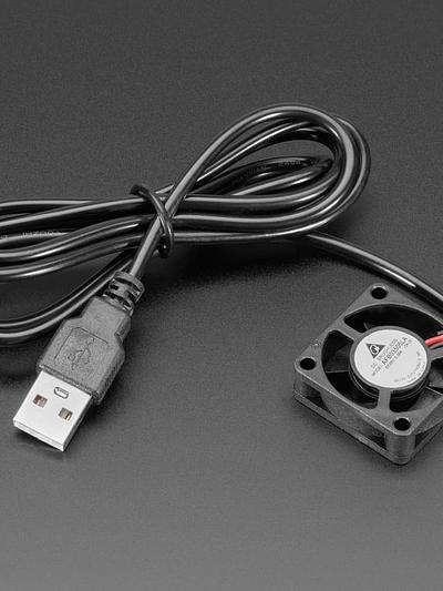 5V Square USB Fan - 3 cm