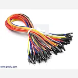 Premium Jumper Wire 50-Piece Rainbow Assortment M-F 12 - Image 2